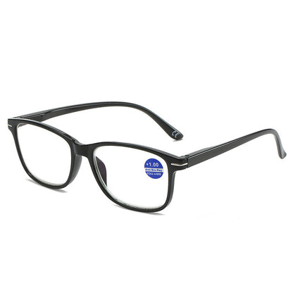 Anti-blue light small square frame reading glasses