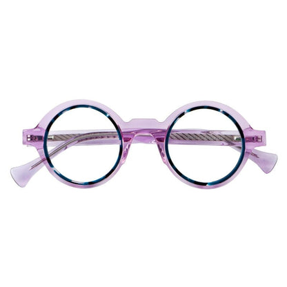 Fonda Acetate Round Retro Glasses Frame