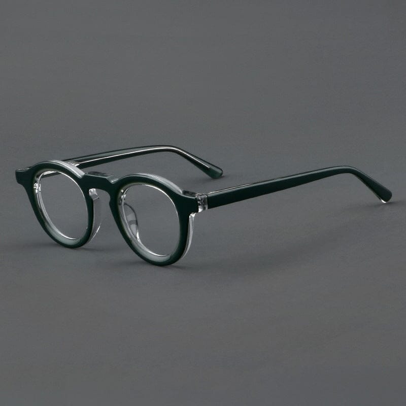Gage Retro Round Acetate Glasses Frame