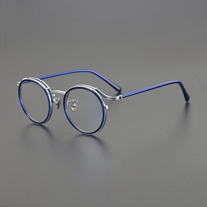 Hamo Vintage Round Glasses Frame