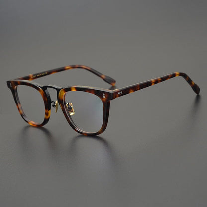 Hugh Retro Titanium Beam Glasses Frame
