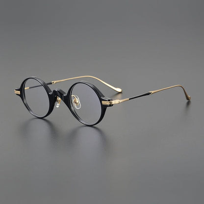 Hugo Vintage Acetate Titanium Eyeglasses Frame
