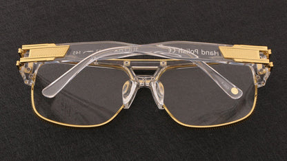 Luxury Squre Metal Eye Glasses Frame