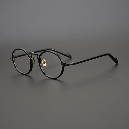 Kin Vintage Acetate Round Glasses Frame