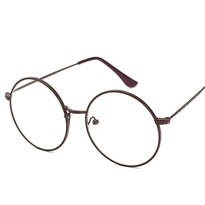 Kitty Big Round Metal Glasses Frame