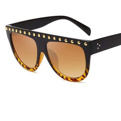 Luxury Oversized diamond sunglasses