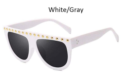 Luxury Oversized diamond sunglasses