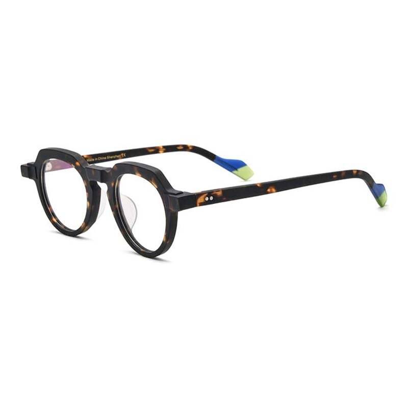 Mateo Round Retro Acetate Glasses Frames