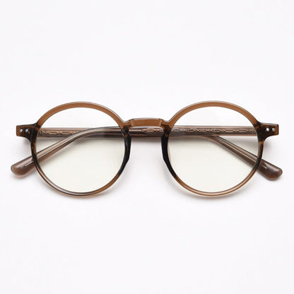 Mindy Vintage TR90 Round Eyeglasses