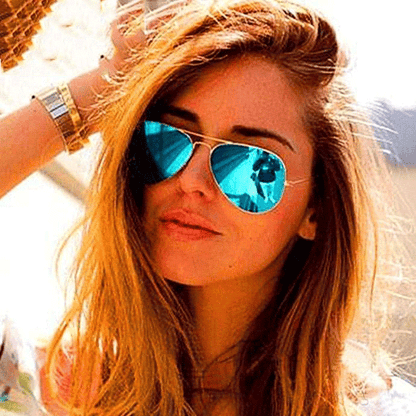 Aviator Polarized Mirror Sunglasses