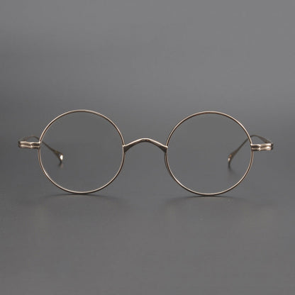 Moryn Titanium Round Glasses Frame