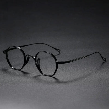 Moryn Titanium Round Glasses Frame