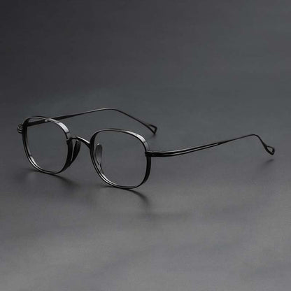 Moryn Titanium Round Glasses Frame