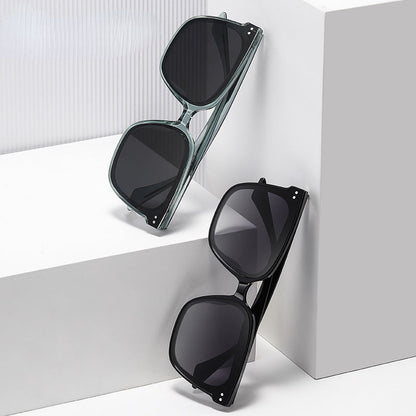 Large frame polarized sunglasses