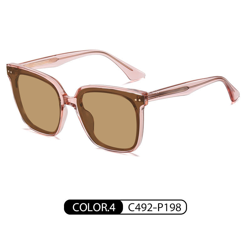 Large frame polarized sunglasses