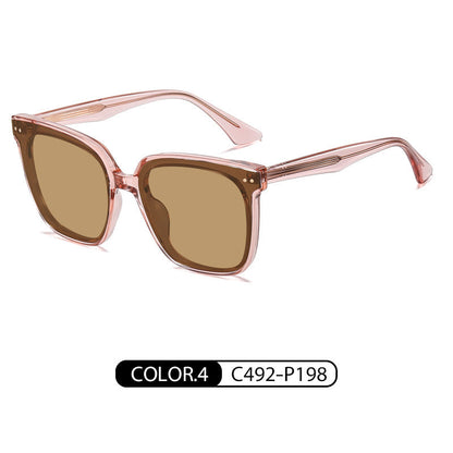 Large frame polarized sunglasses