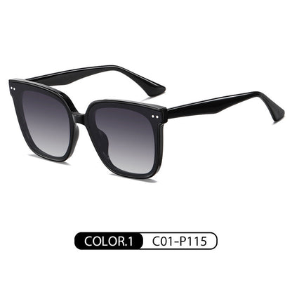Large frame polarized sunglasses