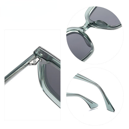 Large frame polarized sunglasses