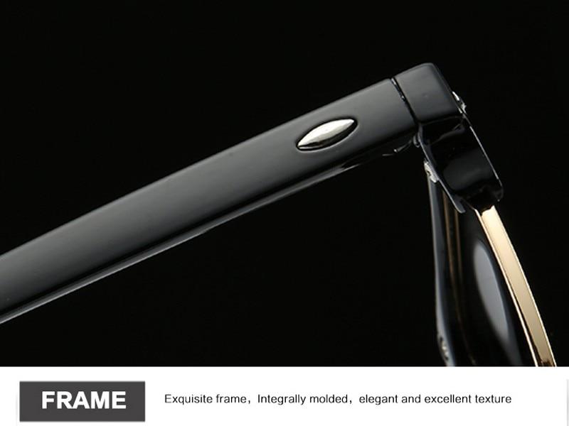Men's Semi-rimless Fashion Sunglasses