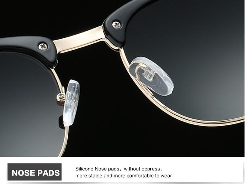 Men's Semi-rimless Fashion Sunglasses