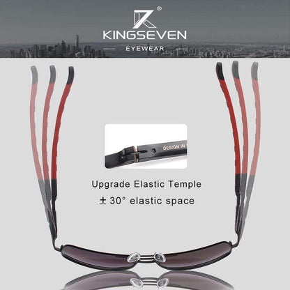 Vintage Aluminum Polarized Sunglasses For Men