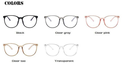 Oversized Anti Blue Light Computer Glasses