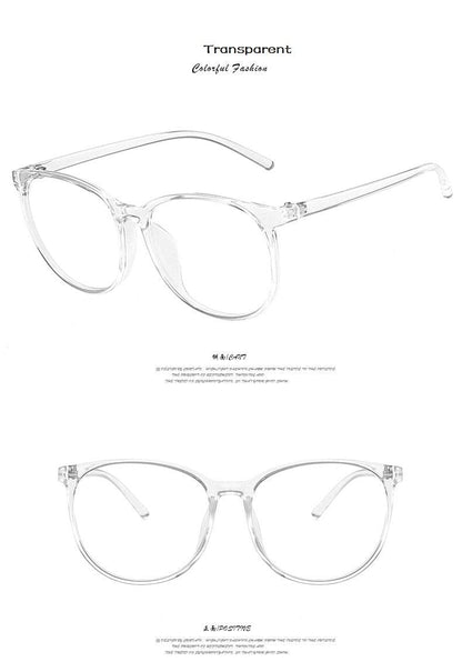 Oversized Anti Blue Light Computer Glasses