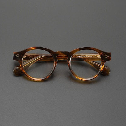 Pyt Acetate Round Retro Glasses Frame
