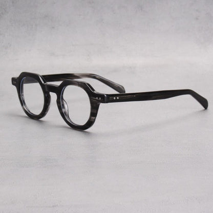 Reg Vintage Acetate Round Optical Glasses Frame