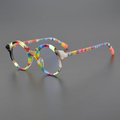 Talon Acetate Round Eyeglasses Frames