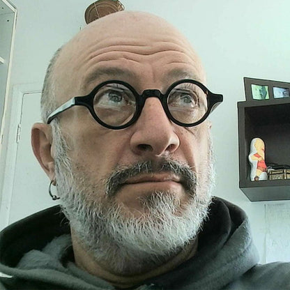 Round Optical Acetate Glasses Frame