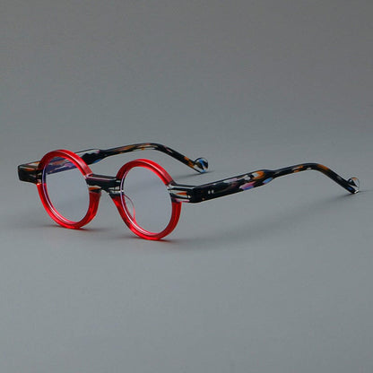 Veda Vintage Round Acetate Glasses Frame
