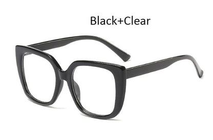 New black Square glasses